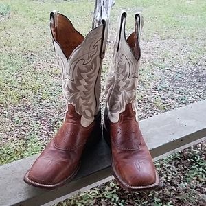 Men's Tony Lama Square Toes Boots